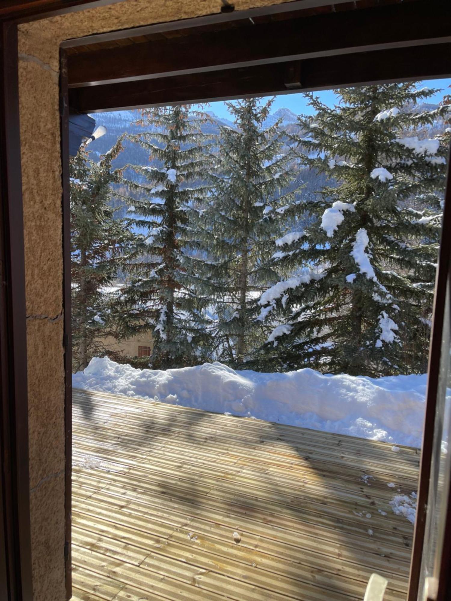Serre Chevalier Studio 30 M2 Coin Montagne A 8 Minutes Des Pistes Saint-Chaffrey Extérieur photo