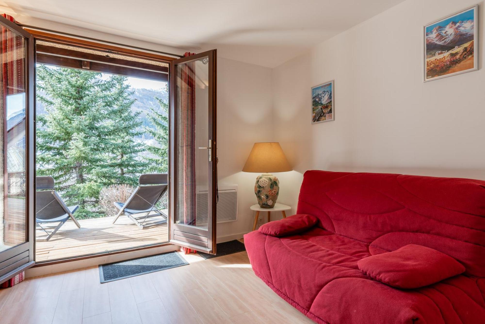 Serre Chevalier Studio 30 M2 Coin Montagne A 8 Minutes Des Pistes Saint-Chaffrey Extérieur photo