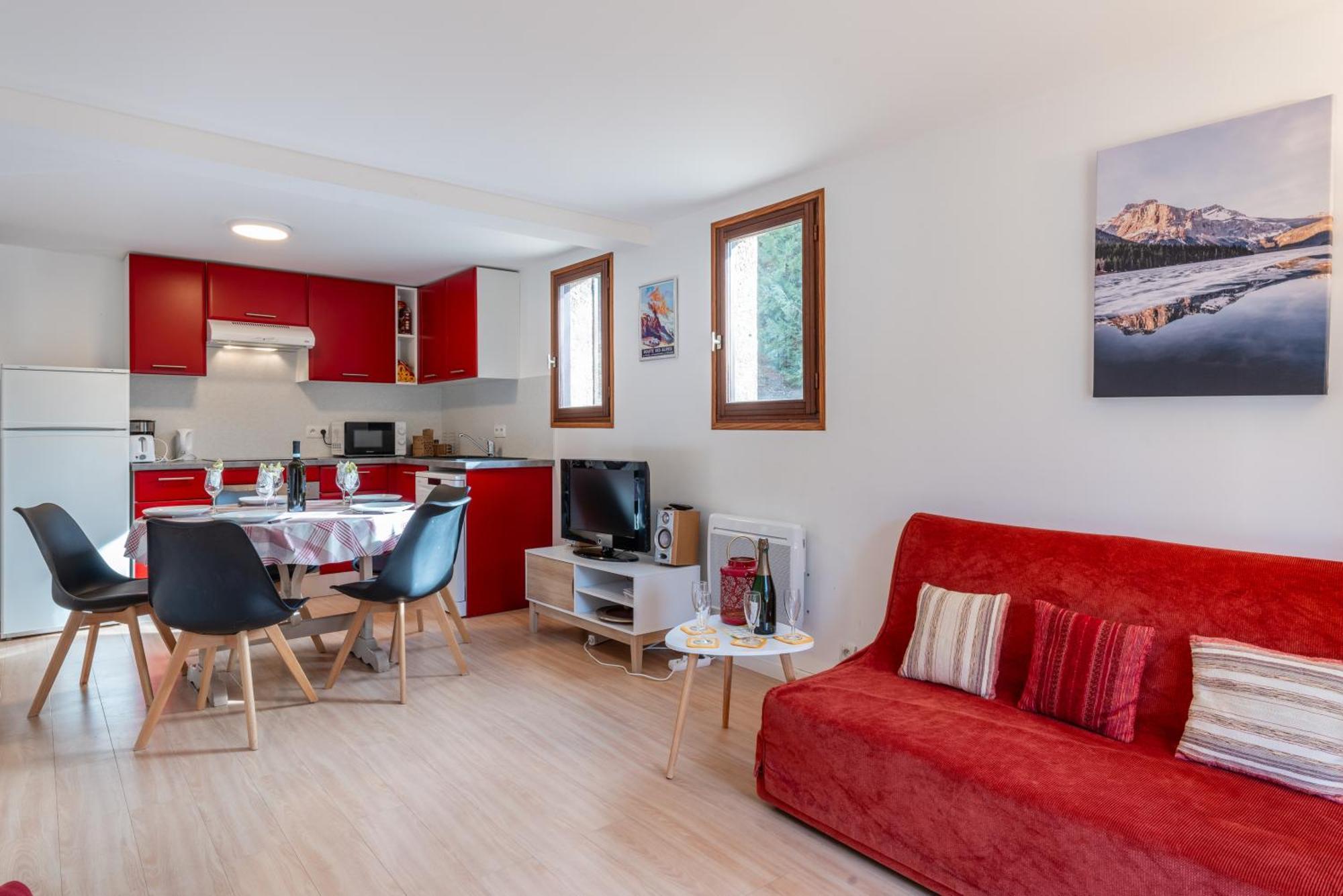 Serre Chevalier Studio 30 M2 Coin Montagne A 8 Minutes Des Pistes Saint-Chaffrey Extérieur photo