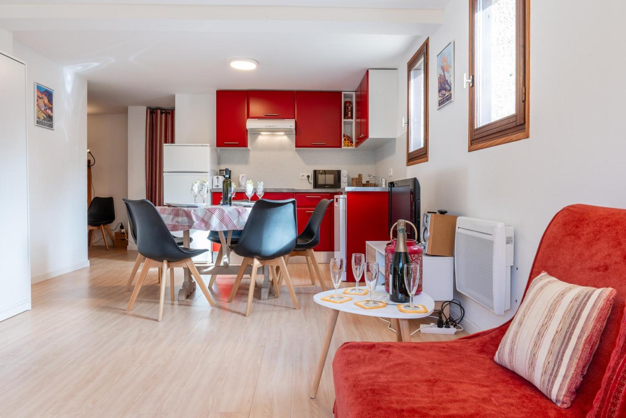 Serre Chevalier Studio 30 M2 Coin Montagne A 8 Minutes Des Pistes Saint-Chaffrey Extérieur photo